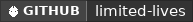 GitHub data badge for Limited Lives