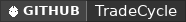 GitHub data badge for TradeCycle