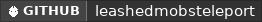GitHub data badge for LMT | Leashed Mobs Teleport