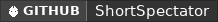 GitHub data badge for ShortSpectator