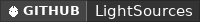 GitHub data badge for LightSource