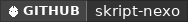 GitHub data badge for Skript-Nexo
