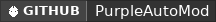 GitHub data badge for PurpleAutoModeration