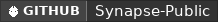GitHub data badge for Synapse