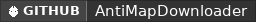 GitHub data badge for AntiMapDownloader