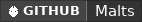 GitHub data badge for Malts