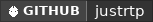 GitHub data badge for justRTP | lightweight & fast randomtp