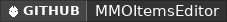 GitHub data badge for MMOItemsEditor