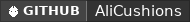 GitHub data badge for AliCushions 1.19.4 - 26.2