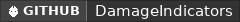 GitHub data badge for Damage Indicator