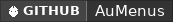 GitHub data badge for AuMenus