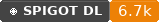 Spigot Downloads badge for ☄️ Oraxen | Custom Items, Blocks, Emotes, Furniture, ResourcePack and GUI