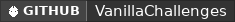GitHub data badge for VanillaChallenges
