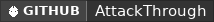 GitHub data badge for Attack Through