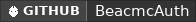 GitHub data badge for BeacmcAuth | Discord & Telegram support