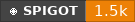 Spigot data badge for Showcase