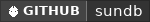 GitHub data badge for SunDB