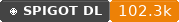 Spigot Downloads badge for Custom Structures