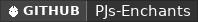 GitHub data badge for PJ's Enchants