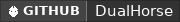 GitHub data badge for DualHorse