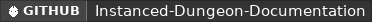 GitHub data badge for Instanced Dungeon