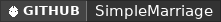 GitHub data badge for SimpleMarriage