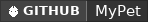GitHub data badge for MyPet