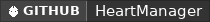 GitHub data badge for HeartManager