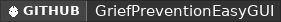 GitHub data badge for GriefPreventionEasyGUI