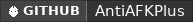 GitHub data badge for AntiAFKPlus