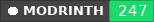 Modrinth data badge for GainExpDisplay [1.17-26.1.1]