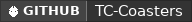 GitHub data badge for TC Coasters