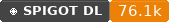 Spigot Downloads badge for Custom Join Messages | AuthMe | PlaceholderAPI | HEX colors & gradients | Much more | [1.9-1.21.11]