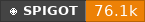Spigot data badge for Custom Join Messages | AuthMe | PlaceholderAPI | HEX colors & gradients | Much more | [1.9-1.21.11]