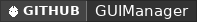 GitHub data badge for GUIManager