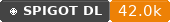 Spigot Downloads badge for Heroes (Free for 1.16 and below!)
