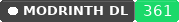 Modrinth Downloads badge for [1.7 - 1.21.*] ⚡EzAfk ⚡ Advanced AFK plugin for your Minecraft server