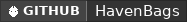 GitHub data badge for HavenBags - Shulker-like Player Bound Bags [1.20-1.21.11]