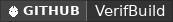 GitHub data badge for VerifBuild ALPHA 0.0.1
