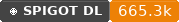Spigot Downloads badge for DecentHolograms | 1.8 - 26.1.2 | PAPI Support | No Dependencies