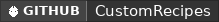 GitHub data badge for ►► CustomRecipes (1.8.x-1.21.x) || Advanced Recipes Made Easy || ◄◄