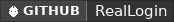 GitHub data badge for RealLogin