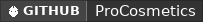 GitHub data badge for ProCosmetics | 350+ Cosmetics | Treasure Chests