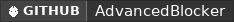 GitHub data badge for AdvancedBlocker