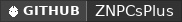 GitHub data badge for ZNPCsPlus