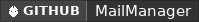 GitHub data badge for MailManager