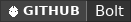 GitHub data badge for Bolt