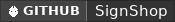 GitHub data badge for SignShop