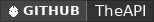GitHub data badge for TheAPI