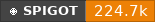 Spigot data badge for OldCombatMechanics - Disable 1.9 hit cooldown